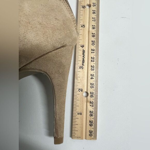Christian Siriano  Bohemian Beige Heels Size 8,5 - Picture 6 of 9